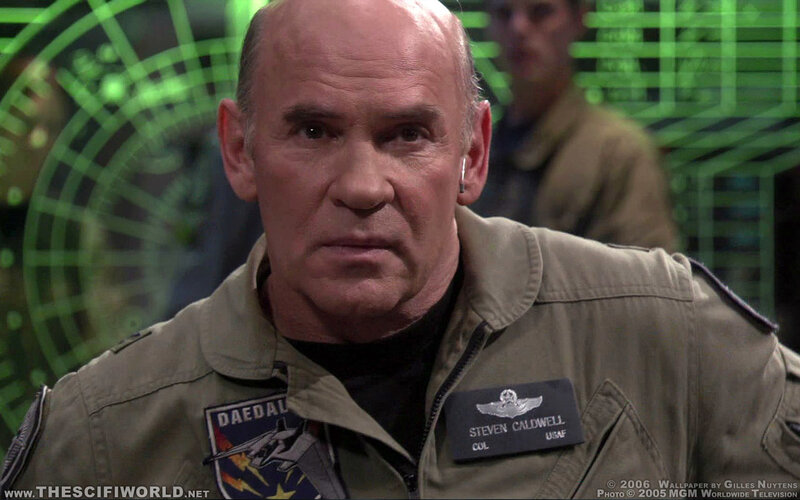 Colonel Caldwell in command center