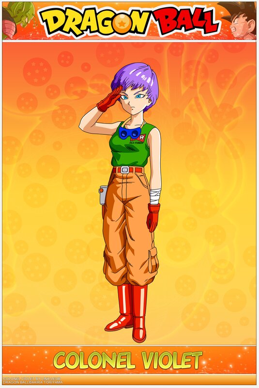 Colonel Violet from Dragon Ball