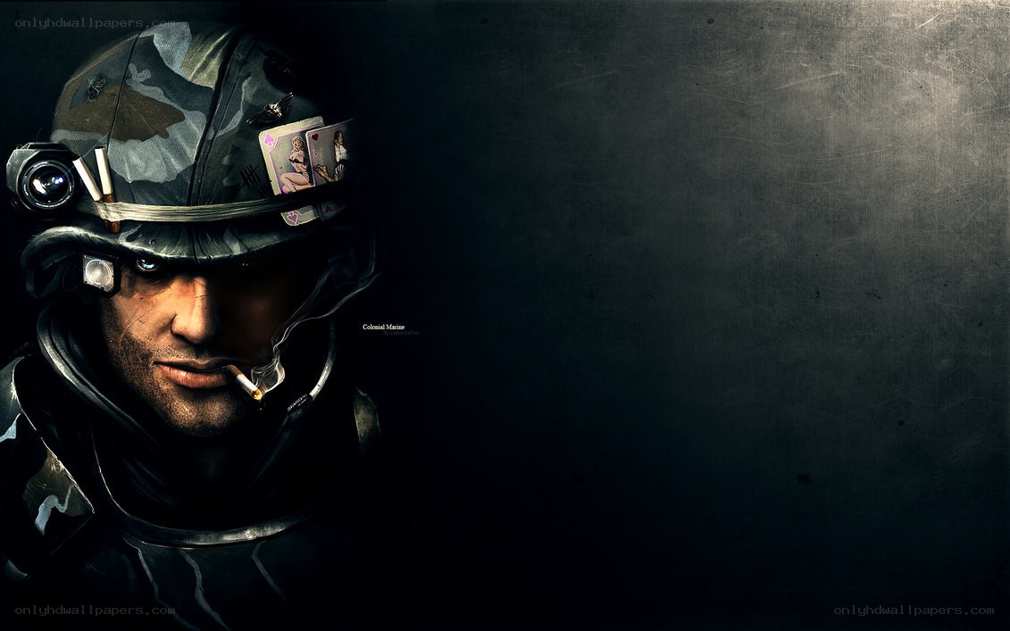 Colonial Marine soldier