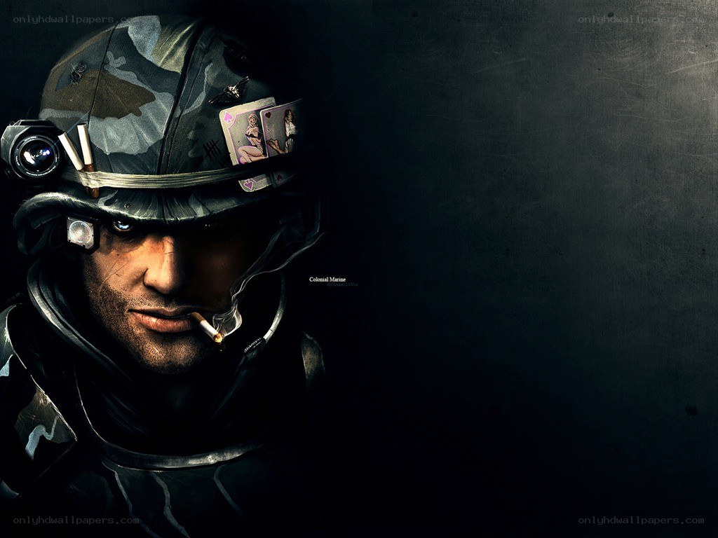 Colonial Marine soldier
