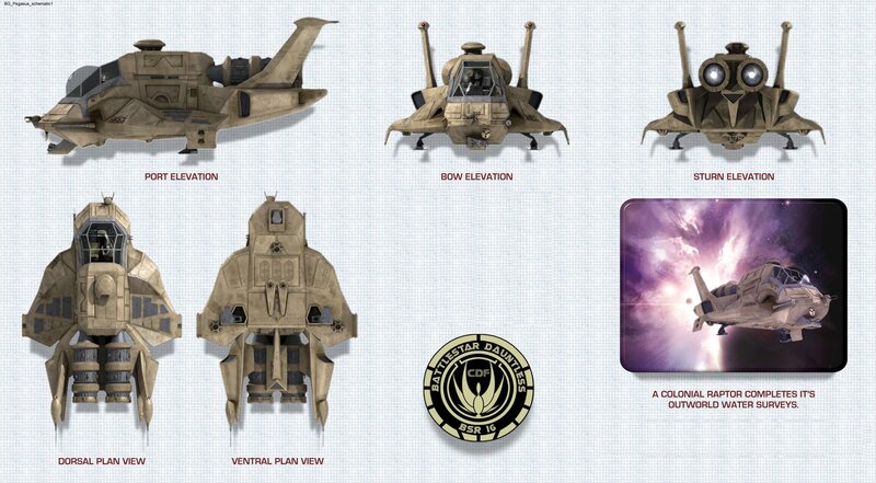 Colonial Raptor Spacecraft