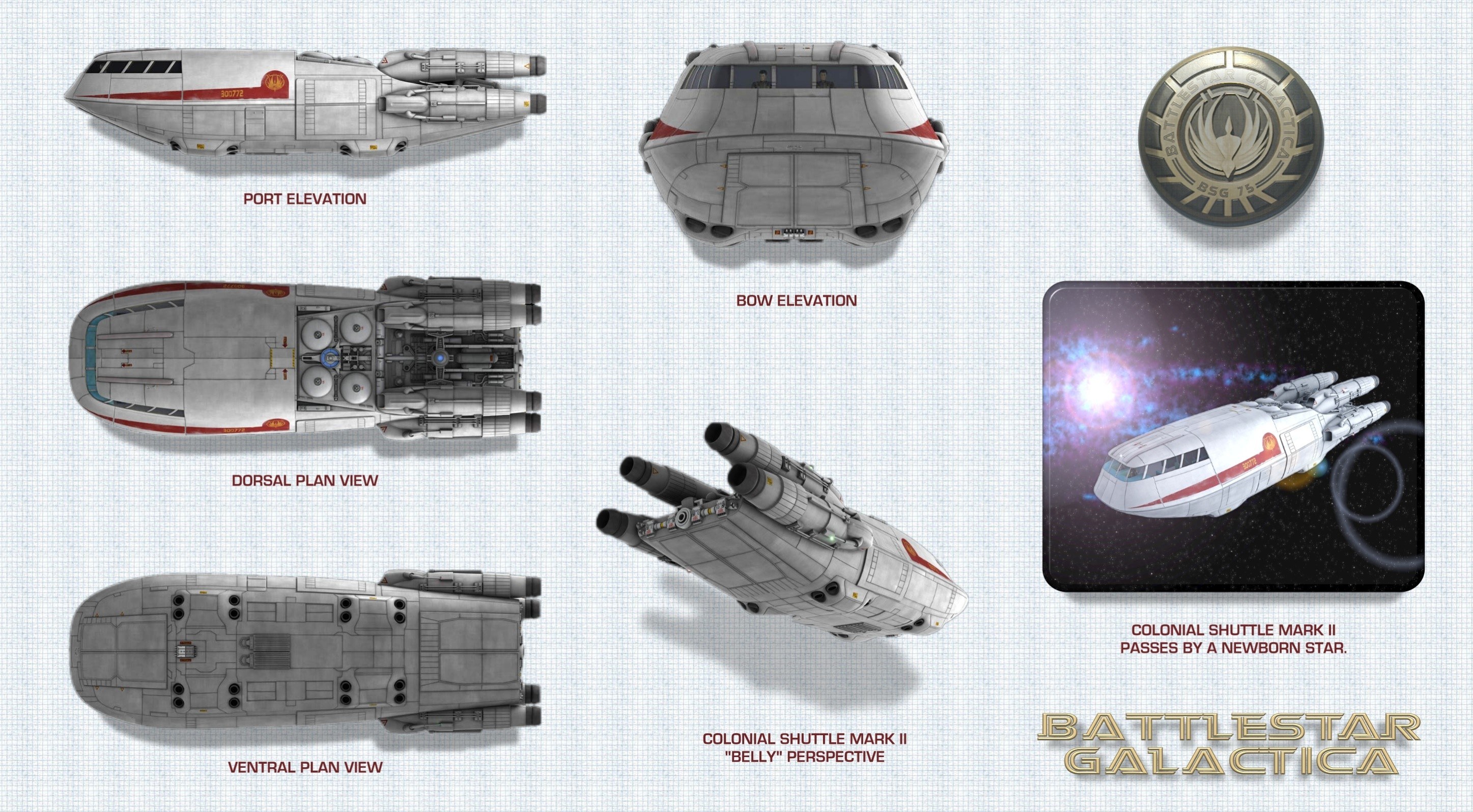 Colonial Shuttle Mark II design
