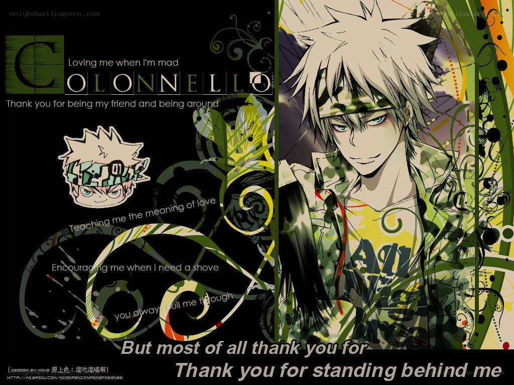 Colonnello anime art