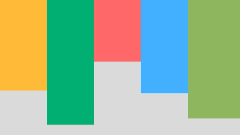 Color Blocks on Gray