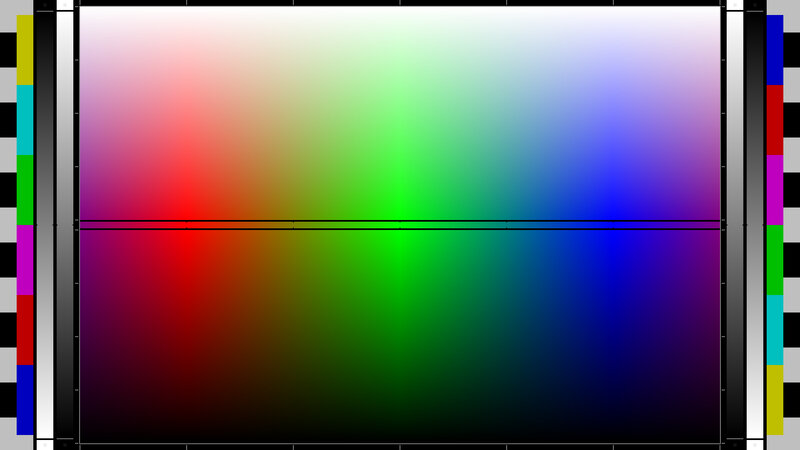 Color Calibration Chart — Red
