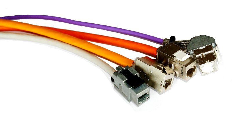Color-coded Cables with Connectors