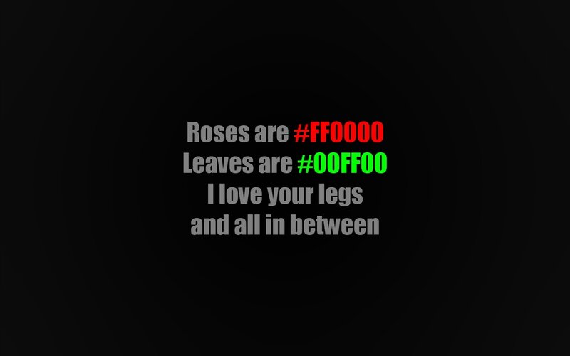 color-coded poem text