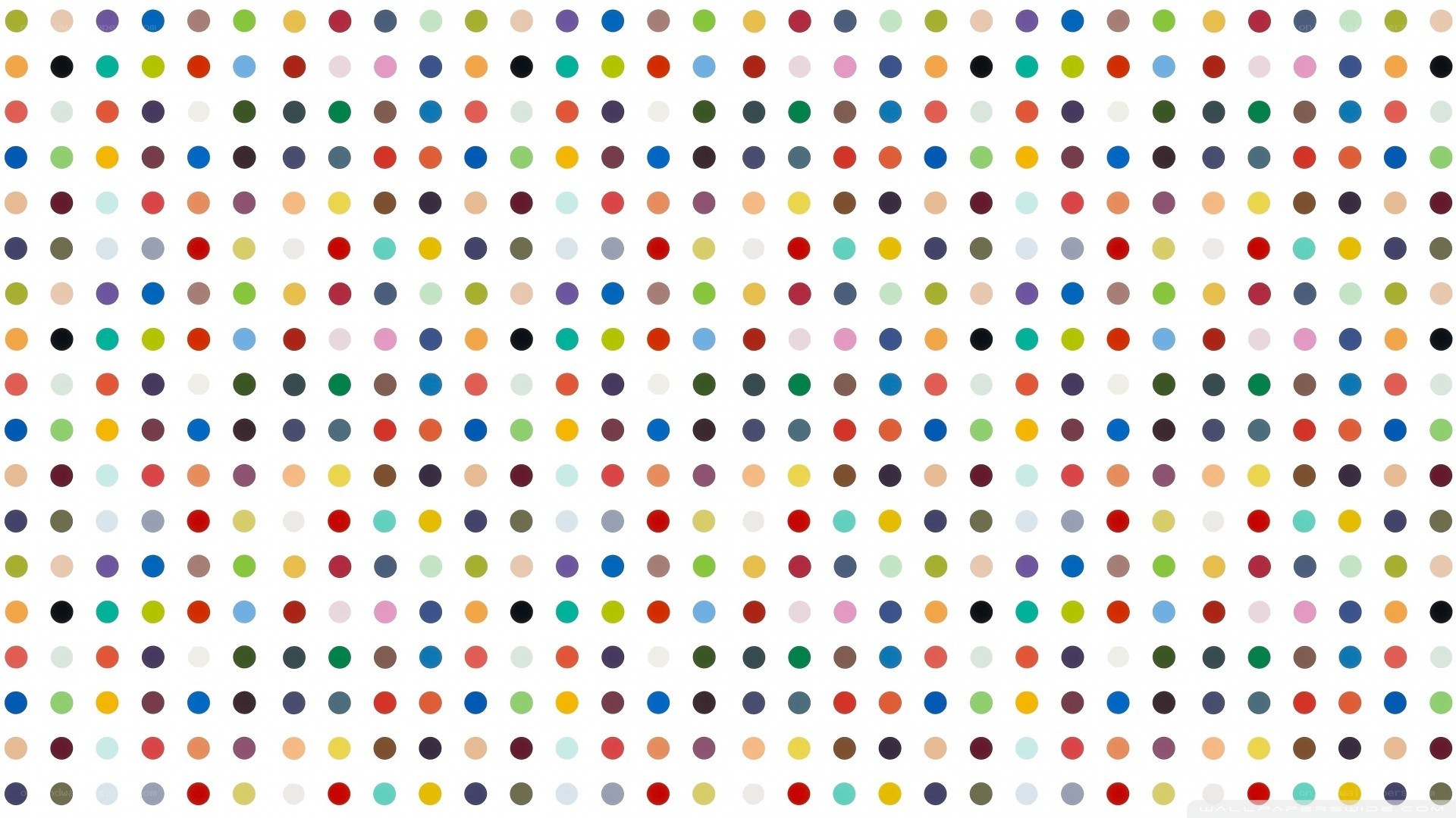 color dot grid pattern