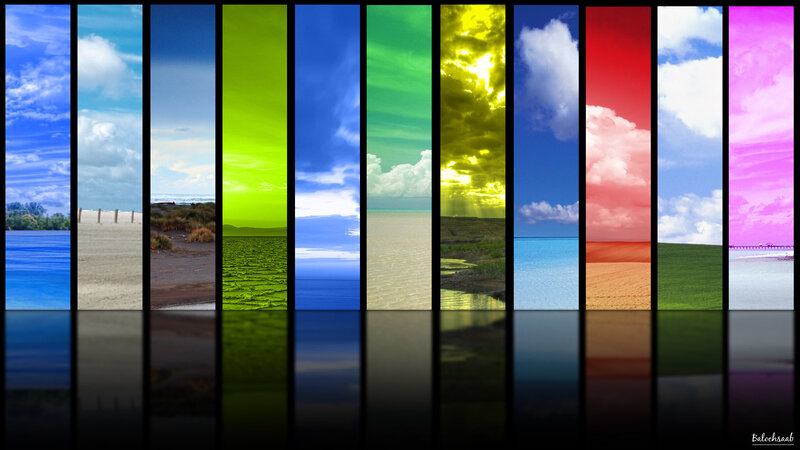 Color-filtered Landscapes