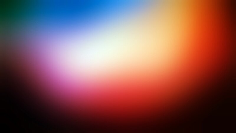 Color Gradient Background — Blue, Calm, Abstract, Red, Yellow