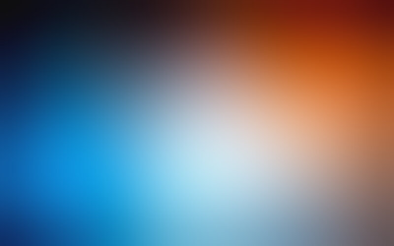 Color Gradient Background — Blue, Calm, Abstract, White, Orange