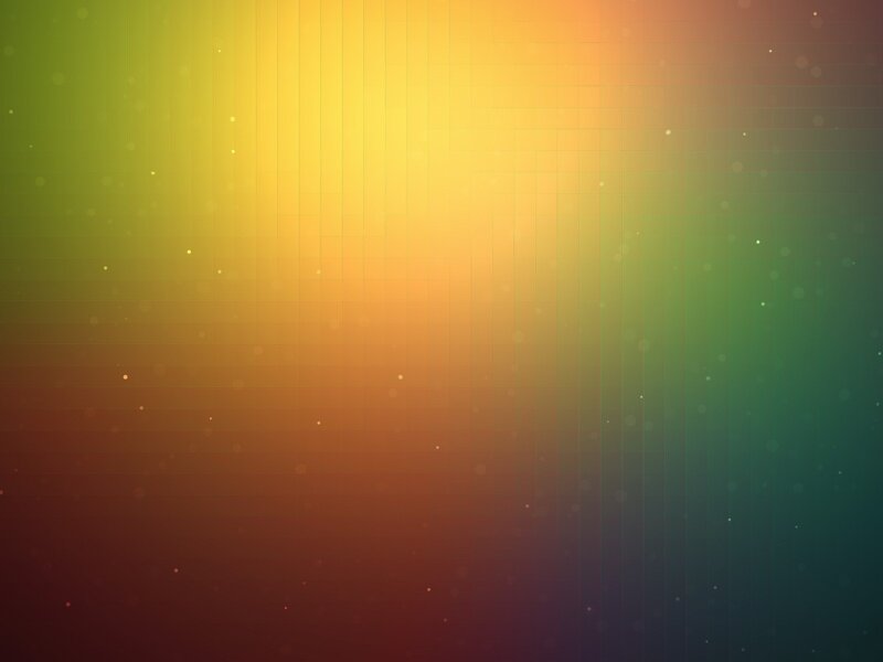 Color Gradient Background — Yellow, Calm, Abstract, Grid Lines, Bokeh