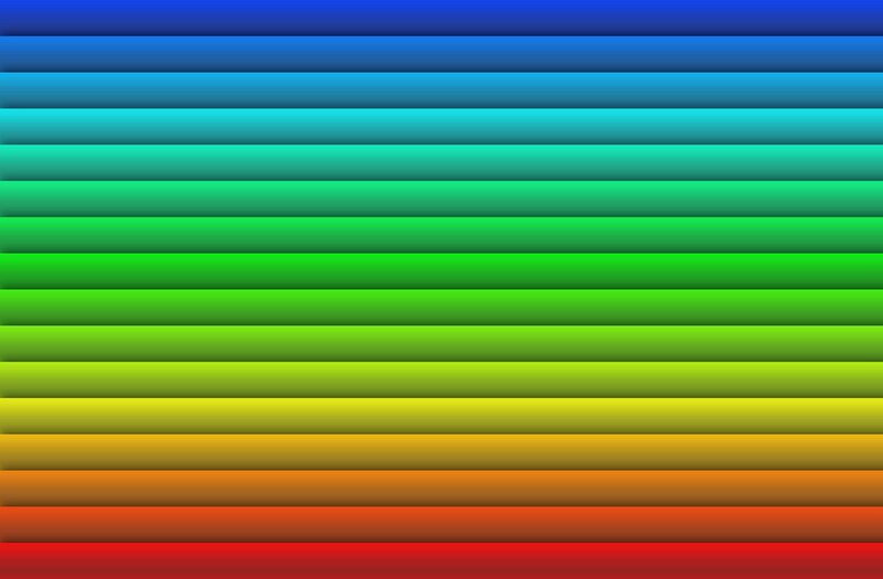 Color Gradient Bars — Blue