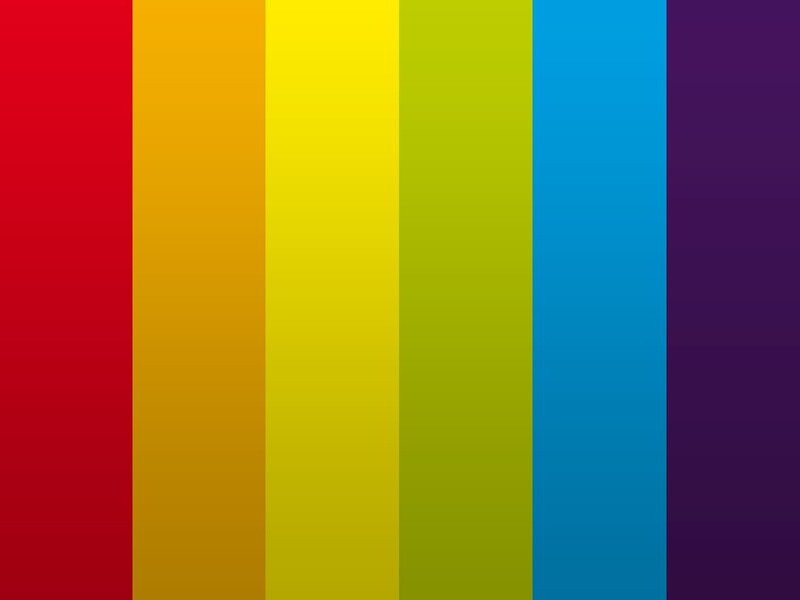 color gradient bars