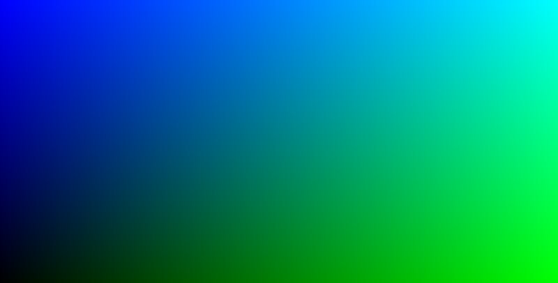 Color Gradient — Blue, Calm