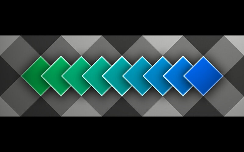 color gradient diamond pattern
