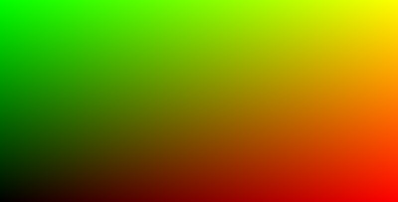Color Gradient — Green, Neutral
