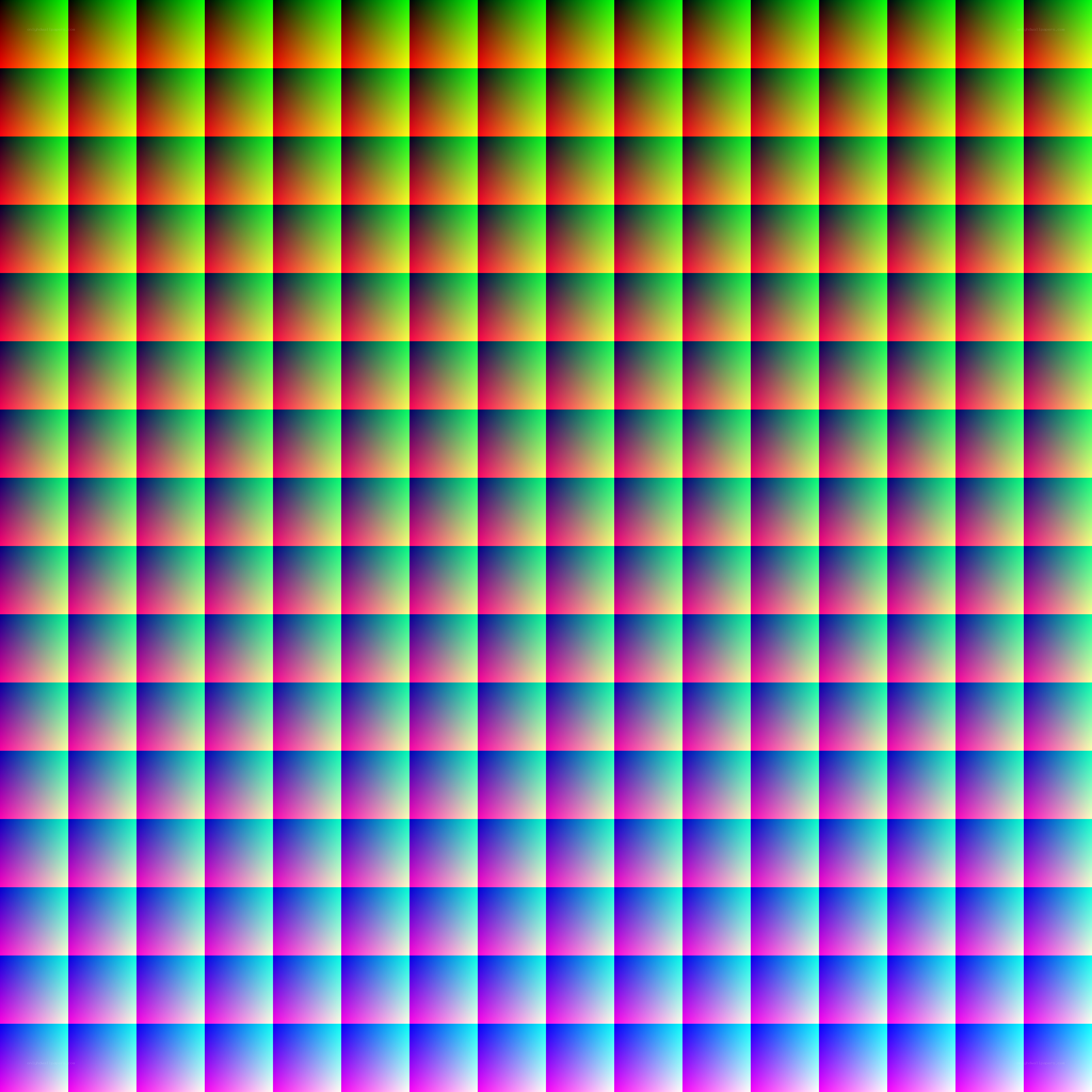 color gradient grid pattern