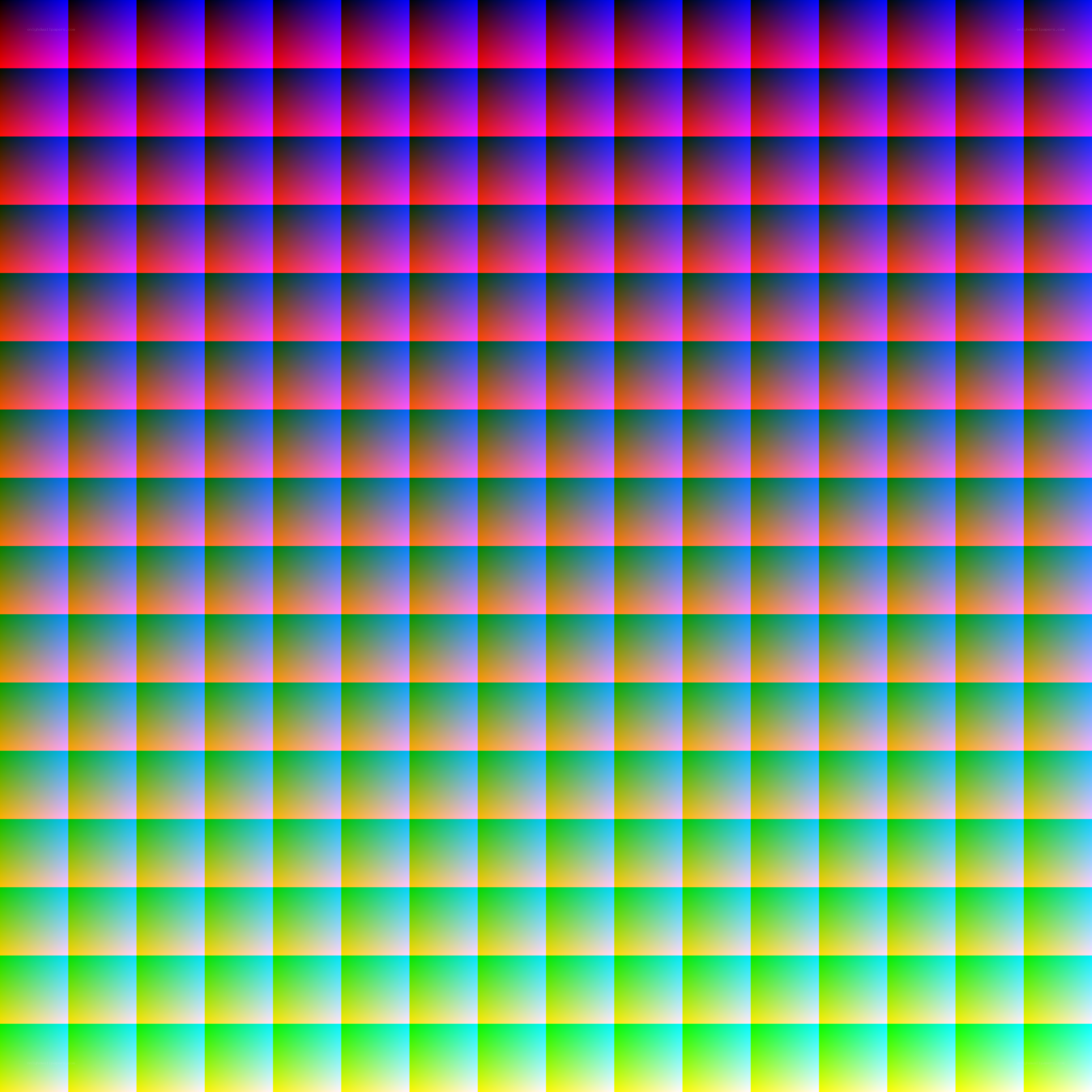 color gradient grid pattern