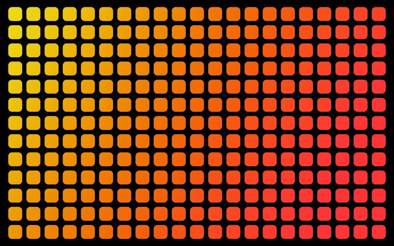color gradient grid pattern