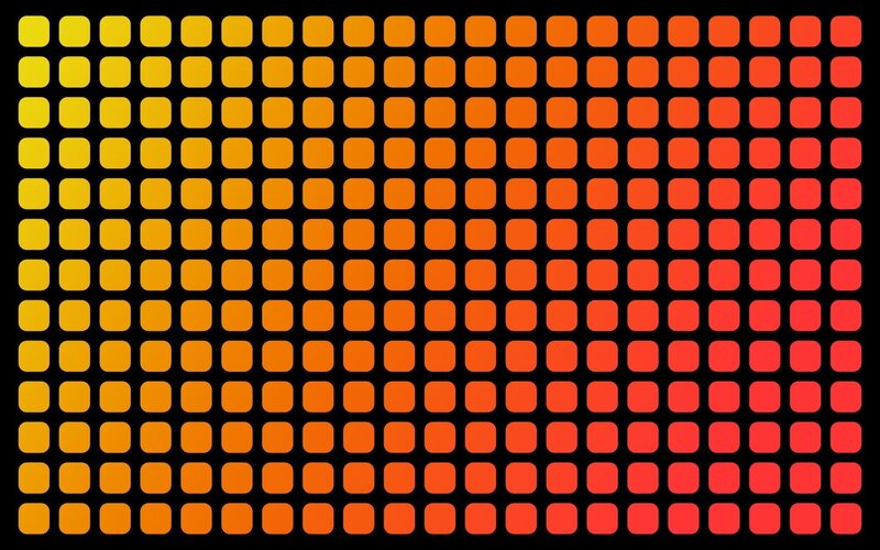 color gradient grid pattern
