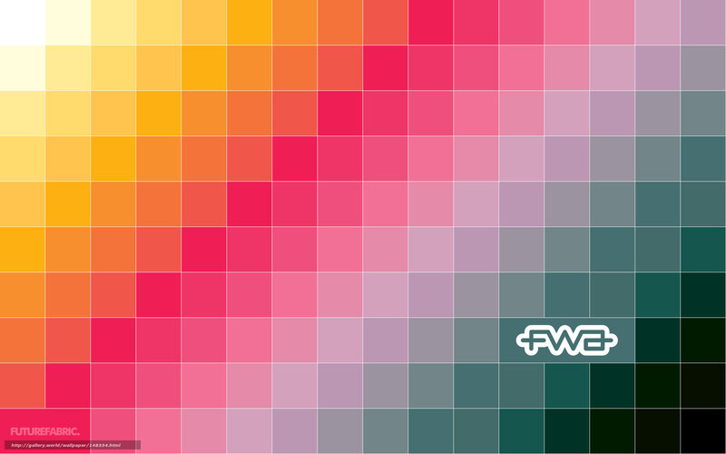 Color Gradient Grid — Pink