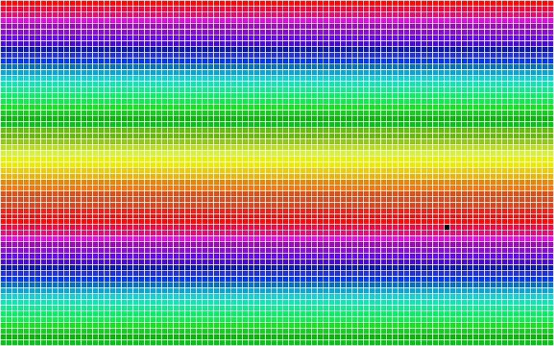 Color Gradient Grid — Red, Neutral, Abstract