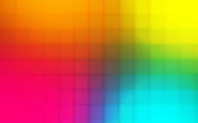 Color Gradient Grid — Red, Vibrant