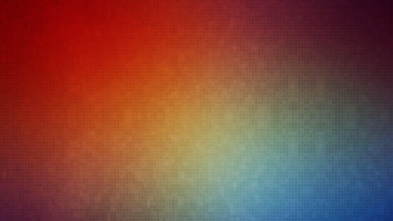 Color Gradient Mosaic — Red