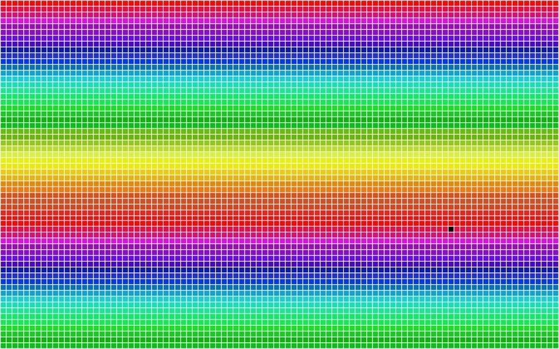 color gradient mosaic