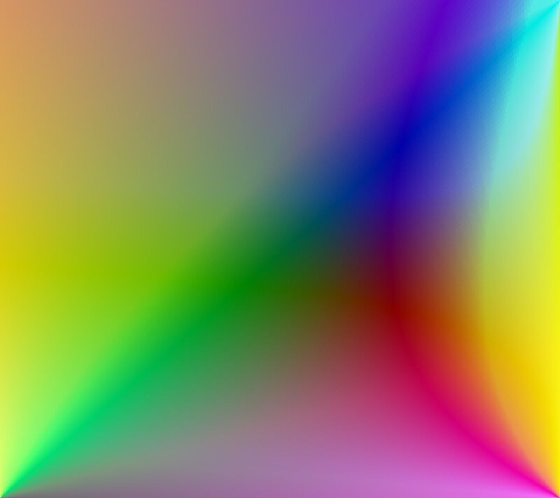 Color Gradient Pattern — Green