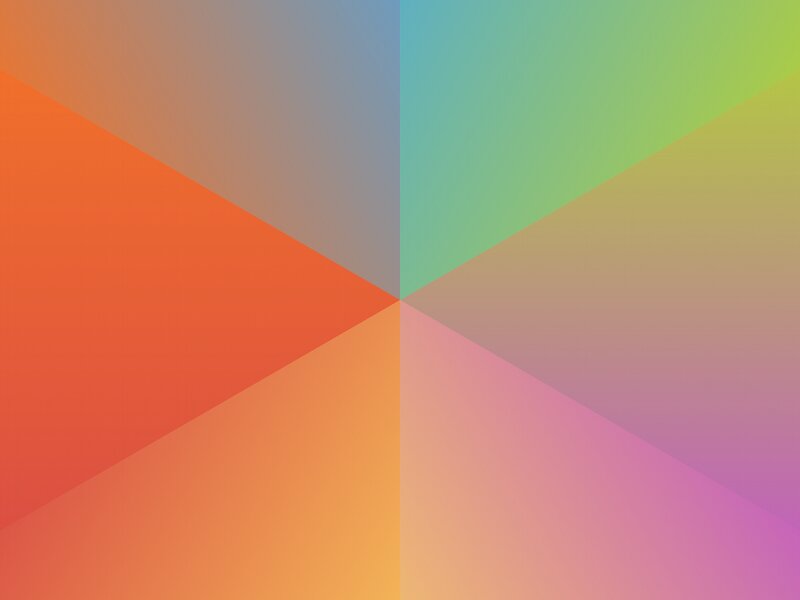 Color Gradient Pattern — Orange