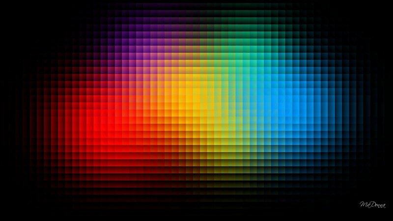 Color Gradient Pattern — Red