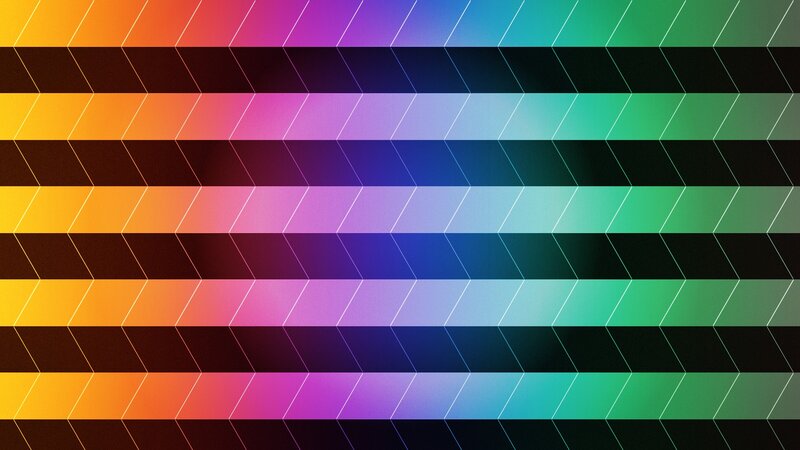 Color Gradient Pattern — Yellow