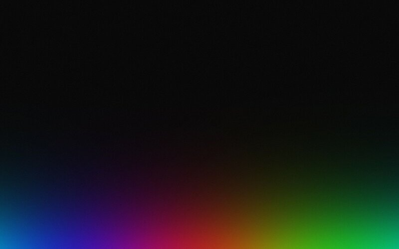 Color Gradient Spectrum — Black