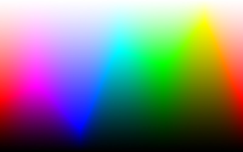 color gradient spectrum