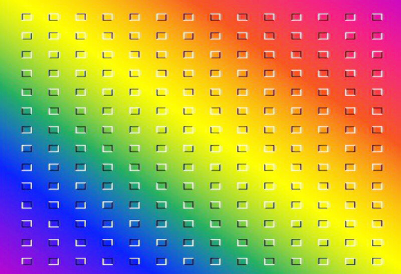Color gradient with grid pattern