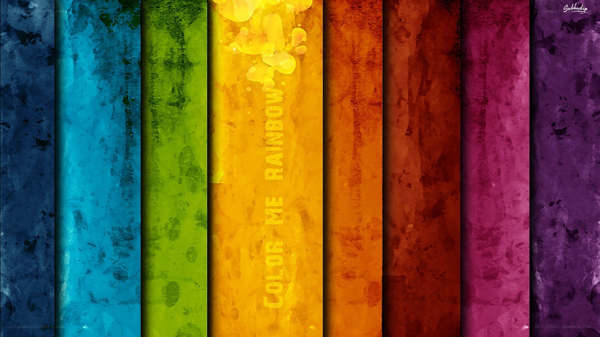 color me rainbow wallpaper