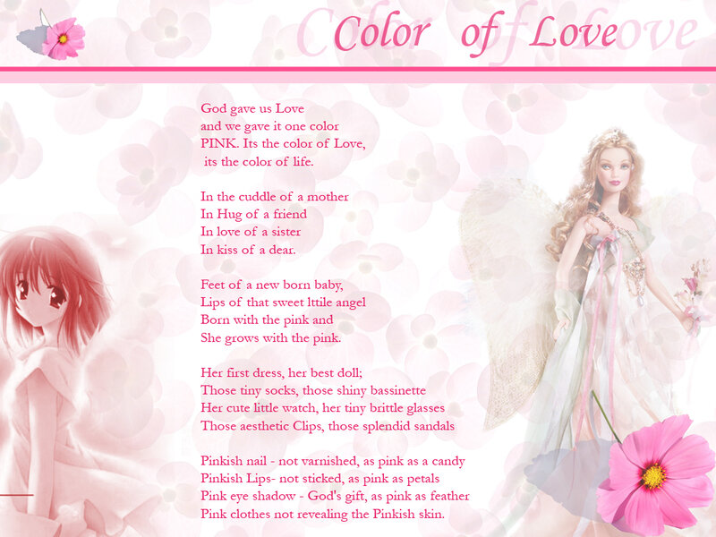 Color of Love poem