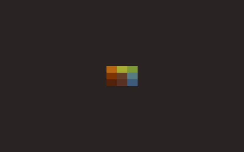 Color Palette Grid — Brown