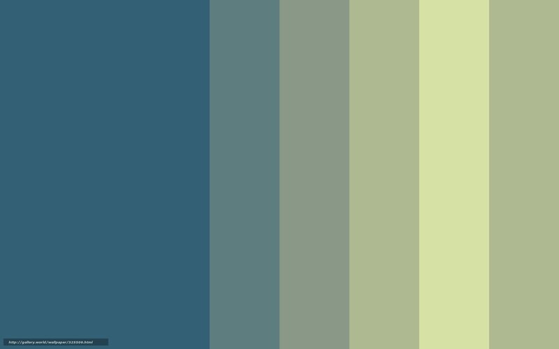 Color Palette Stripes — Blue
