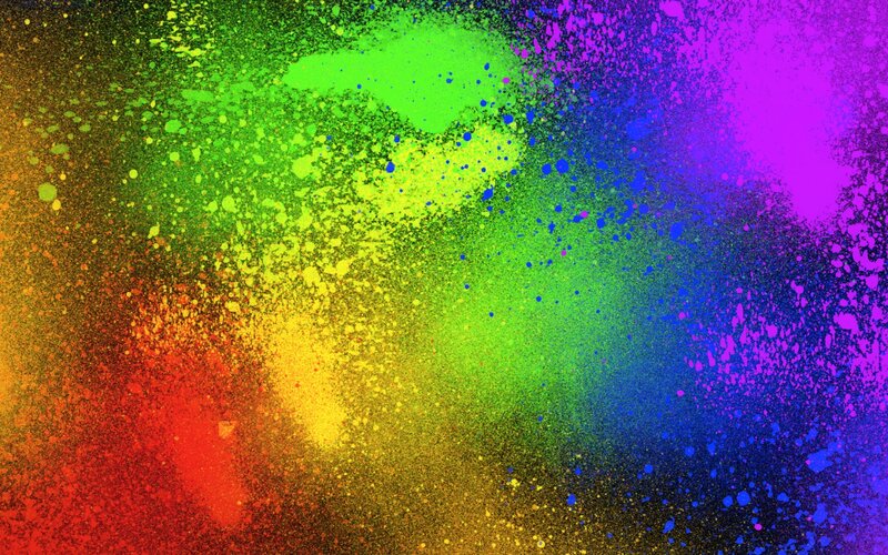 Color Powder Explosion