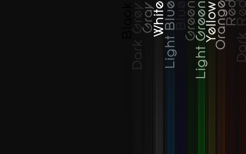 Color spectrum chart
