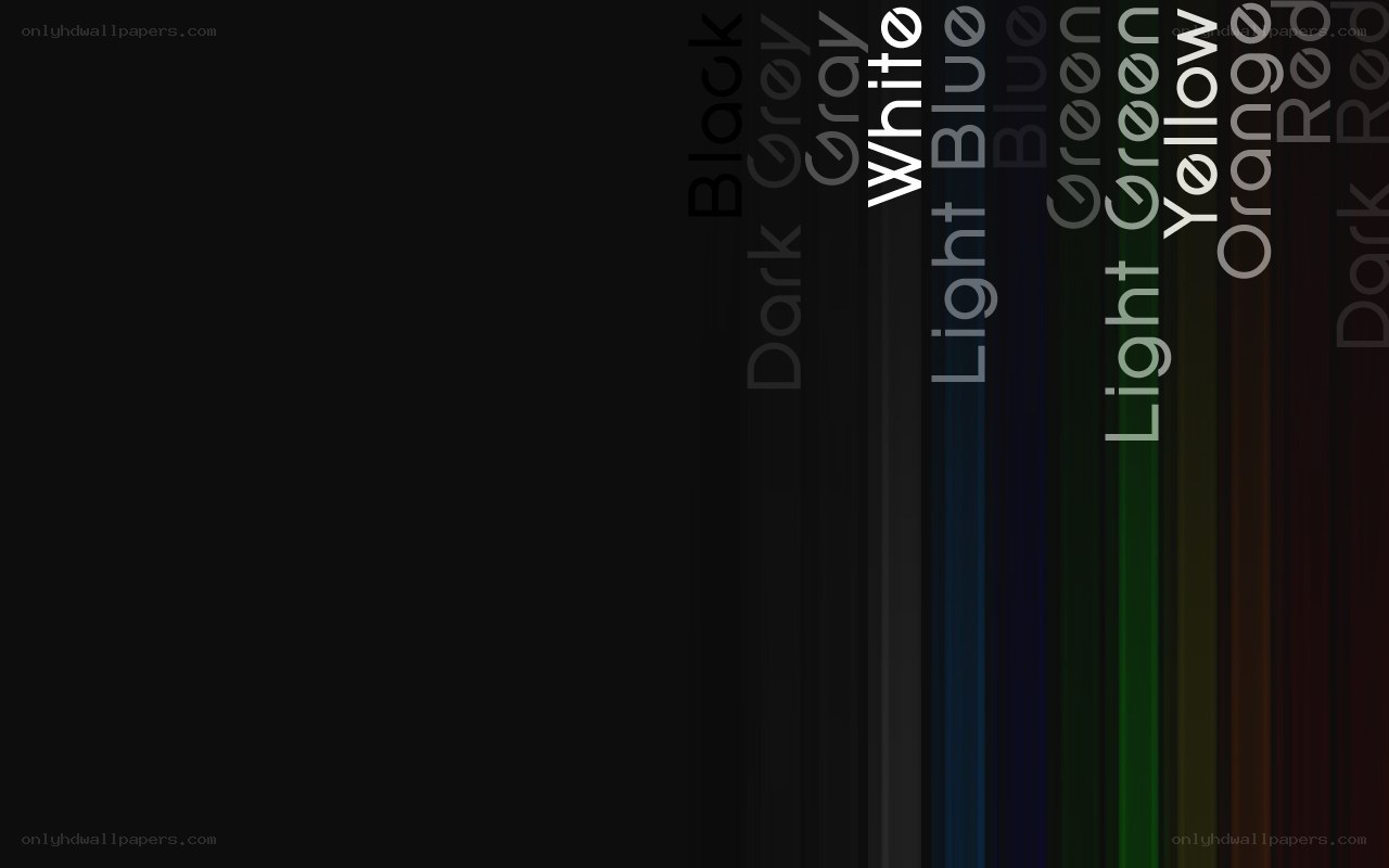 Color spectrum chart