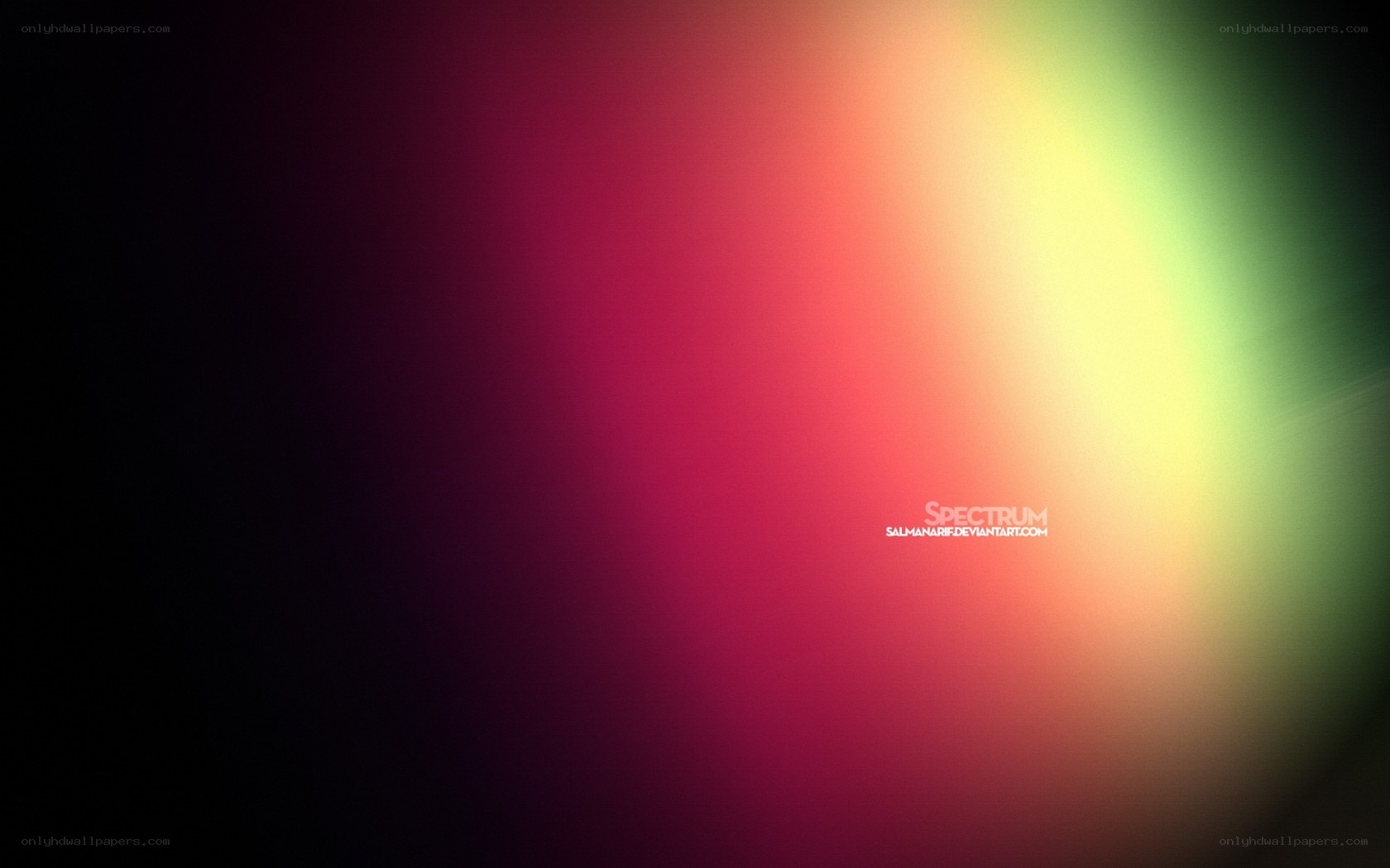 color spectrum gradient