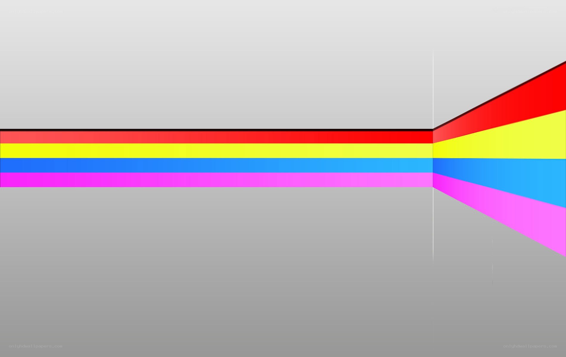 color spectrum in a room