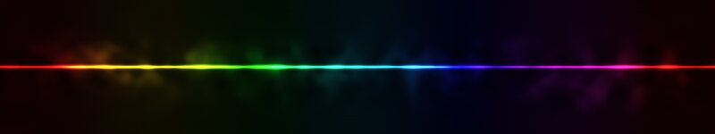 Color Spectrum Line — Red