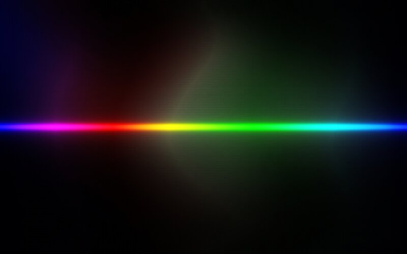color spectrum line