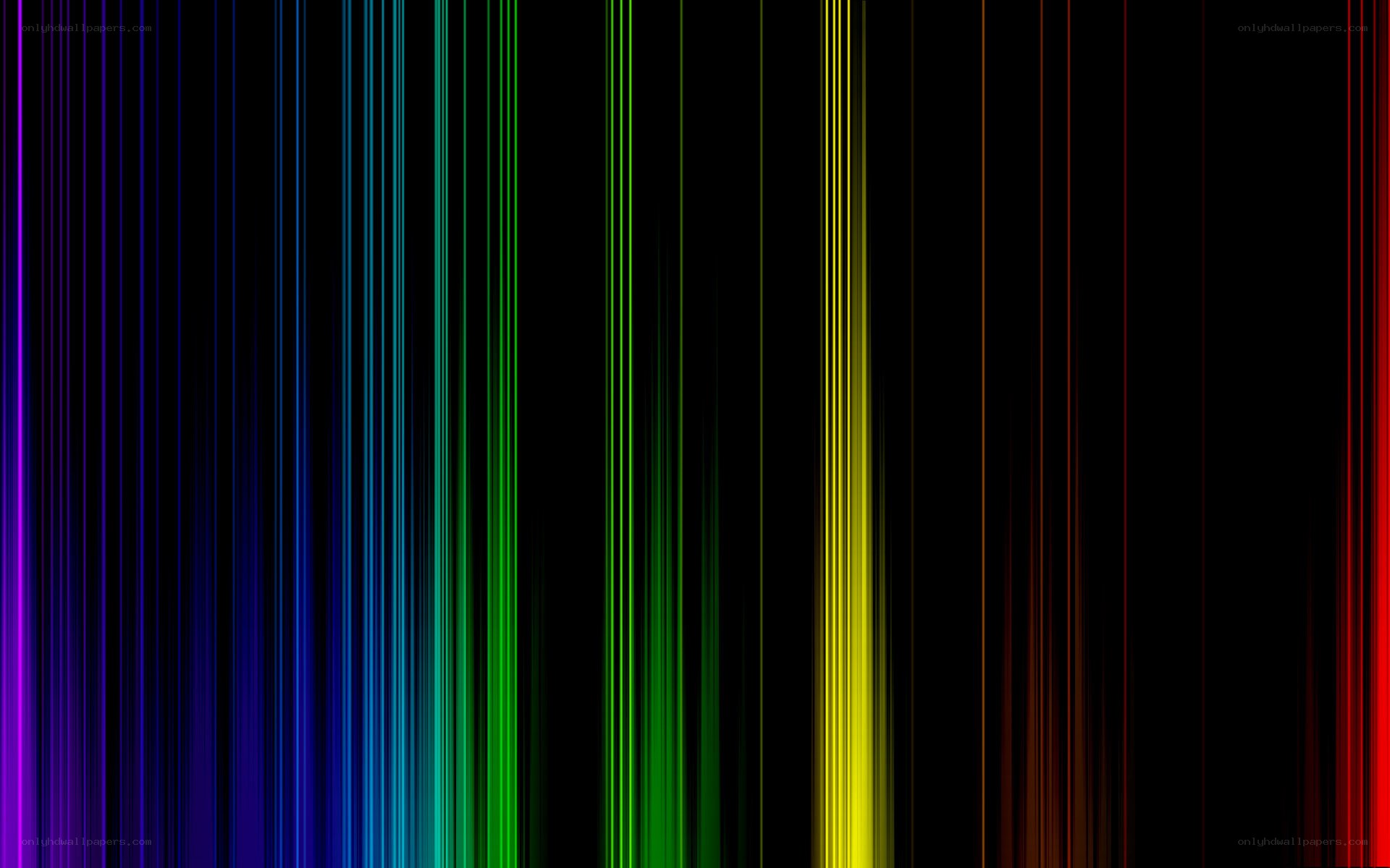 color spectrum lines