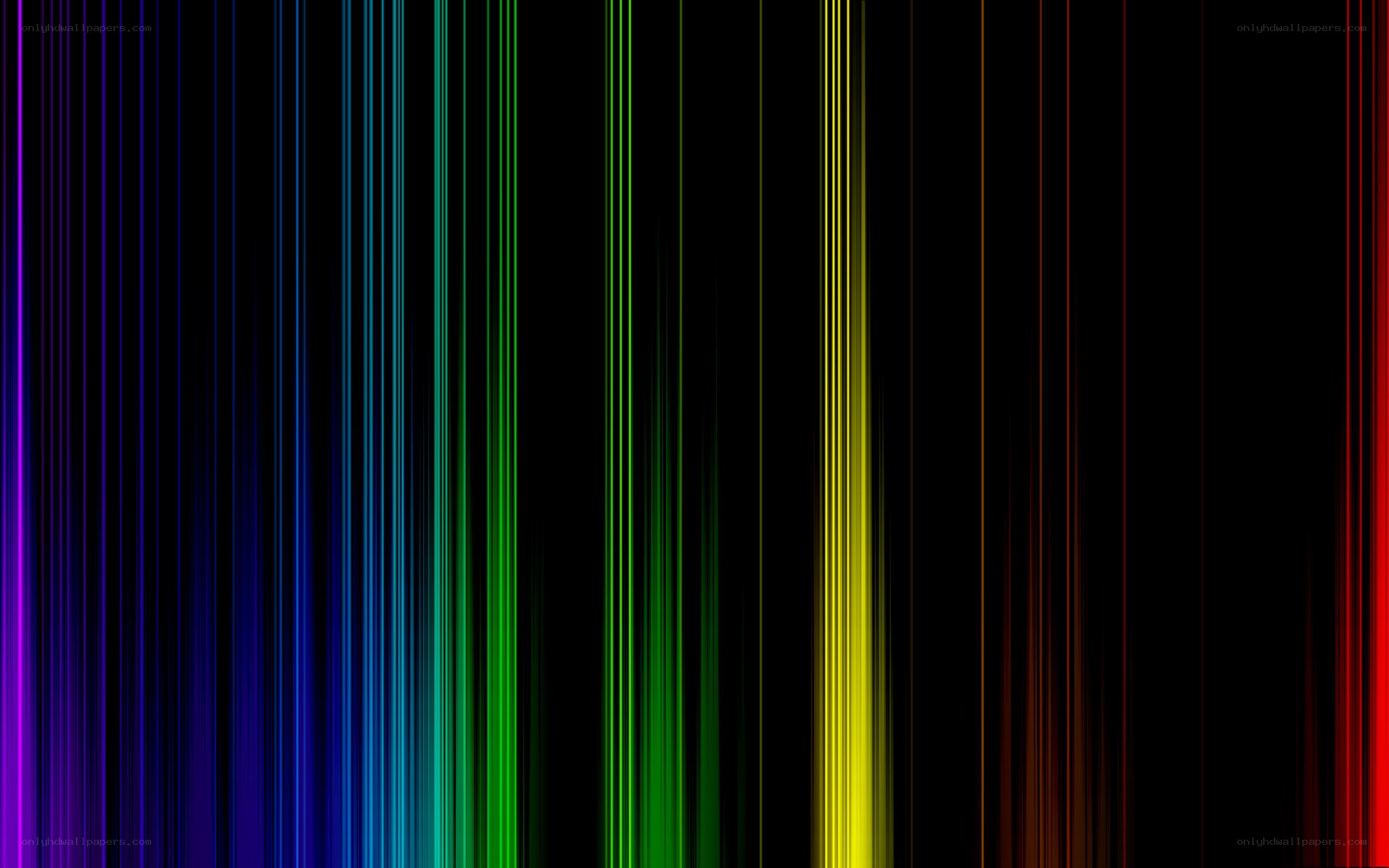 color spectrum lines